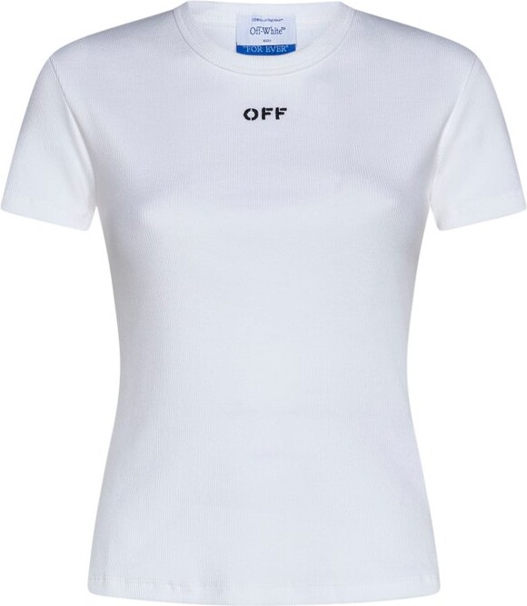 Off-White Off Stamp Crewneck T-Shirt