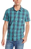 Thumbnail for your product : Lrg Men's Rc Short Sleeve Plaid Woven