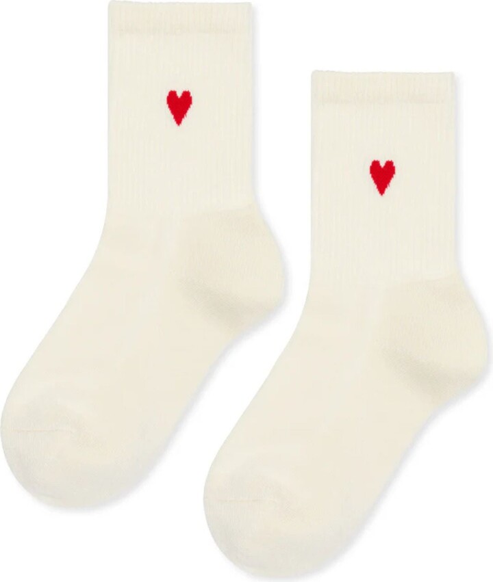 Hansel from Basel Heart Sporty Crew Socks