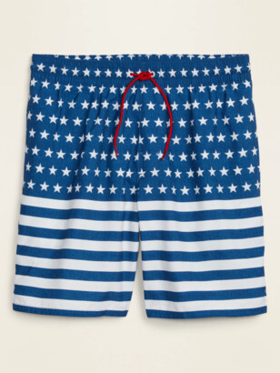 old navy american flag swim trunks