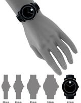 Thumbnail for your product : Movado Large Bold Watch/Crystal Detail