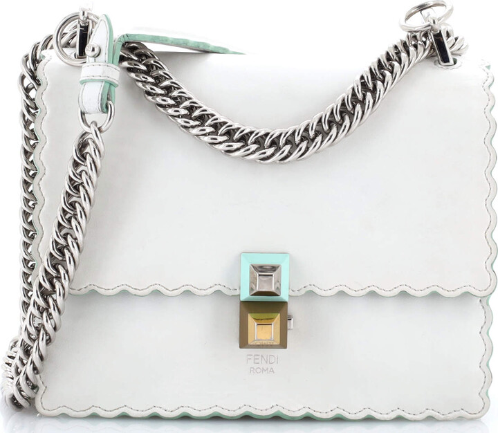 Fendi Kan I Bag Leather Small