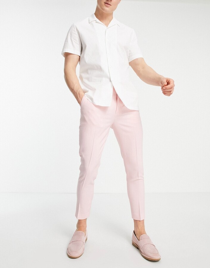 Pink Chinos Men | Shop the world's largest collection of fashion | ShopStyle