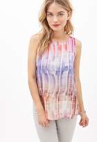 Thumbnail for your product : Forever 21 Contemporary Ombré Brushstroke Dolphin Top