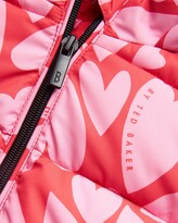 Thumbnail for your product : Ted Baker 642938 Heart Printed Padded Coat