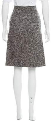 Alessandro Dell'Acqua Wool Knee-Length Skirt w/ Tags