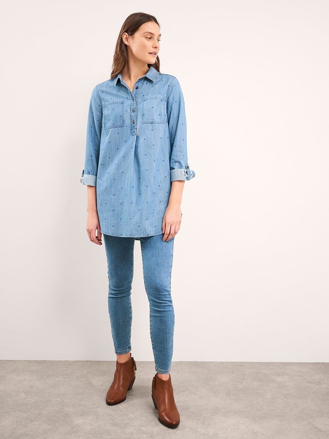 Womens Denim Tunic | Shop the world's largest collection of fashion |  ShopStyle UK