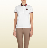 Thumbnail for your product : Gucci Short Sleeve Polo With Small Crest