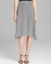 Thumbnail for your product : Eileen Fisher Linen Side Slit Skirt