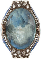Thumbnail for your product : Sevan Biçakci Diamond & Aquamarine Dove Ring