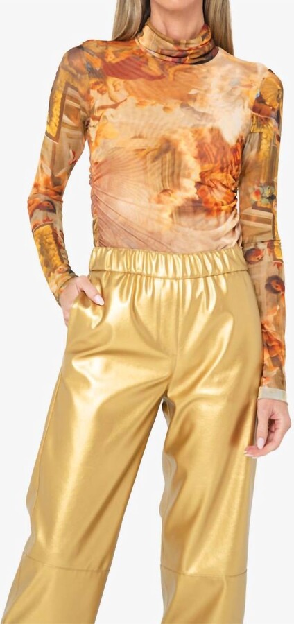 JBQ Tyla Long Sleeve Top In Divine