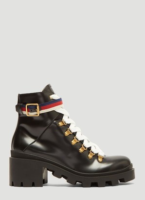 gucci sylvie web boots