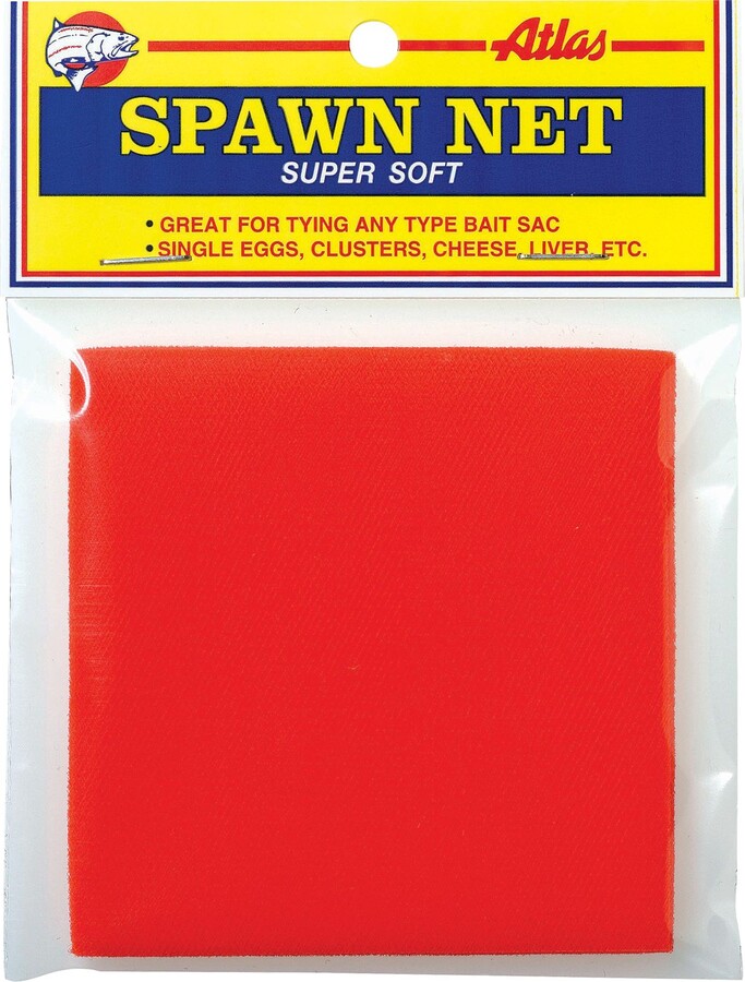 Atlas Spawn Net Squares, 3 in., Orange