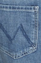 Thumbnail for your product : Mother 'The Dropout' Crop Boyfriend Jeans (Hooked Destroy)
