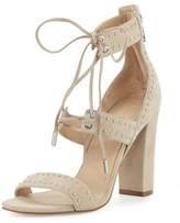 Thumbnail for your product : KENDALL + KYLIE Dawn Studded Strappy Sandal, Light Natural