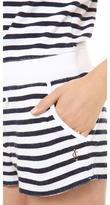 Thumbnail for your product : Juicy Couture Terry Stripe Romper