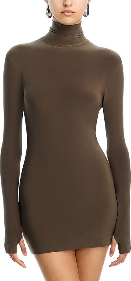 Norma Kamali Pickleball Ruched Mini Dress