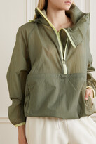 Thumbnail for your product : HOLZWEILER Trip Track Hooded Ripstop Jacket - Green
