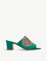 Thumbnail for your product : LK Bennett Sabrina crystal-embellished woven sandals