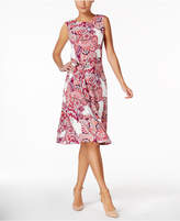 Thumbnail for your product : Charter Club Petite Paisley-Print Fit & Flare Dress, Created for Macy's