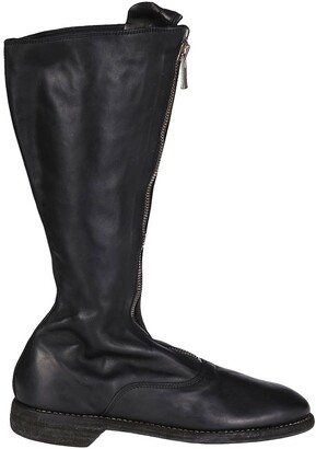 Black Boots With Front Zip | Shop the world's largest collection of 