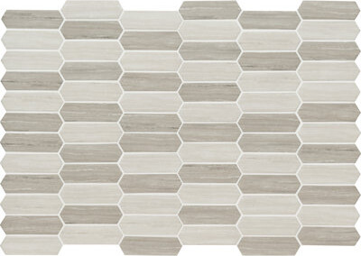 Ackland Spire 10 in. x 14 in. Glossy Glass Mosaic Wall Tile