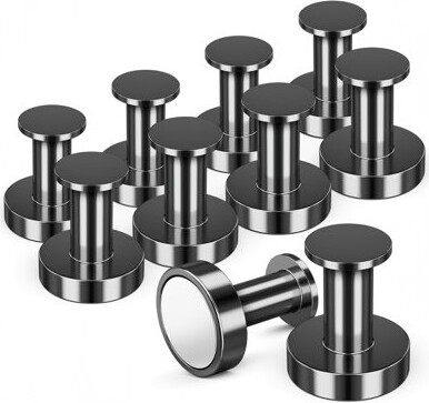 CHUANGWENYI Magnetic Hooks For Cruise Cabins, 150Lb Magnetic Hooks Heavy Duty, Cruise Door Magnets With Hooks For Hanging, Heavy Duty Magnets For Locker, Classroo