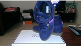 Thumbnail for your product : Serafini Blue Suede Trainers Manhattan