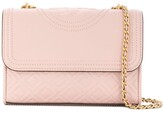 Thumbnail for your product : Tory Burch Quilted Foldover Shoulder Bag
