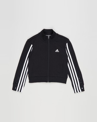 adidas Boy's Black Jackets - Snap Bomber - Kids-Teens - Size 5-6YRS at The Iconic