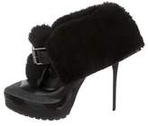 Thumbnail for your product : Burberry Fur-Trimmed Ankle Boots