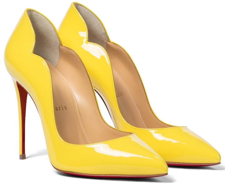 Yellow louboutin heels Clearance