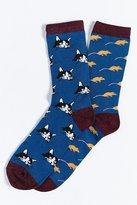 Thumbnail for your product : Urban Outfitters Cat + Mouse Mismatch Sock