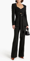 Thumbnail for your product : Petar Petrov Haley wool and silk-blend wide-leg pants