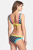 Thumbnail for your product : BCA Polka Dot Cutout Hipster Bikini Bottoms
