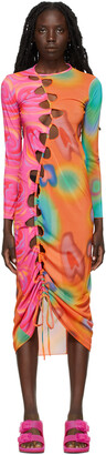 AVAVAV Multicolor Cut-Out Dress