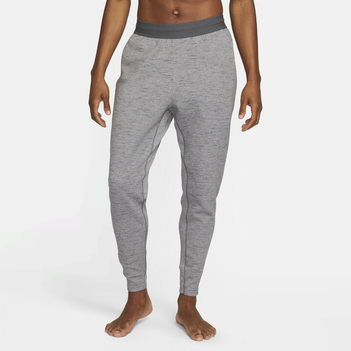 Nike Men's Yoga Dri-FIT Dyed Pants in Grey - ShopStyle