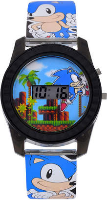 SONIC Sonic Sonic the Hedgehog Boys Blue Strap Watch-Snc4008jc