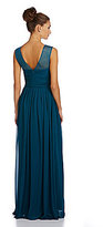Thumbnail for your product : Decode 1.8 Beaded Chiffon Illusion Gown