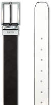 Thumbnail for your product : Kenneth Cole Reaction Black & White Reversible Belt
