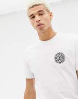 Thumbnail for your product : Vans Checkered T-Shirt With Back Print In White VA3H6JWHT
