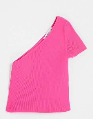 discount 92% Bershka T-shirt Pink XS WOMEN FASHION Shirts & T-shirts Lace openwork 