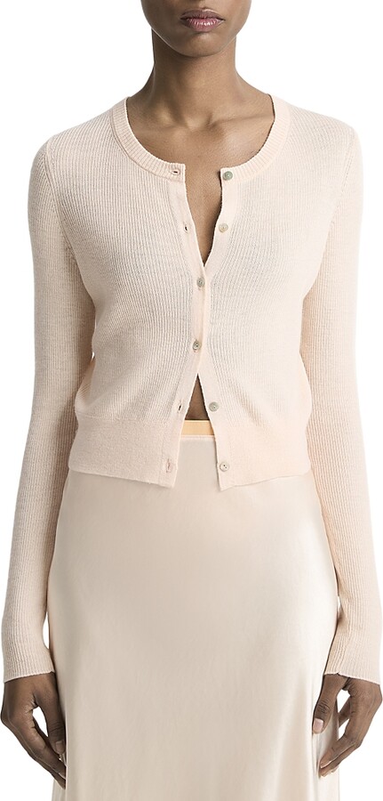 Vince Slim Fit Cardigan Cashmere Sweater