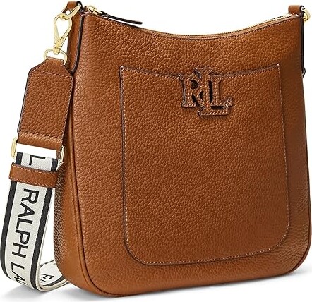 Lauren Ralph Lauren Sydnee Leather Convertible Shoulder Bag