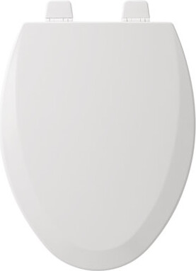 Bemis 1500TTT Toilet Seat will Never Loosen and Provides the Perfect Fit, ELONGATED, White