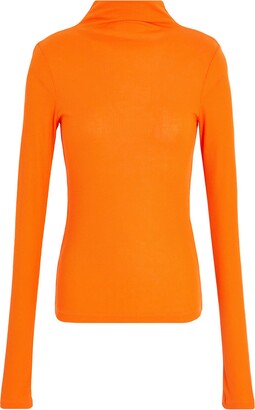  ODODOS 2-Pack Seamless Long Sleeve Tops with Thumb