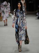 Thumbnail for your product : Burberry Floral-print silk-georgette dress