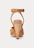 Thumbnail for your product : Ralph Lauren Suede Clog Sandal