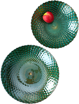 Thumbnail for your product : Shiraleah Verdigris Glass Platter