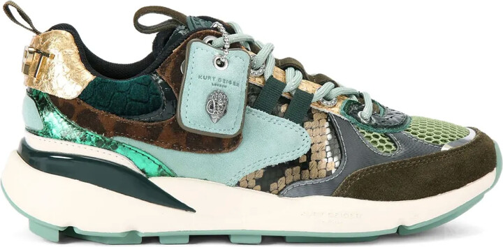 Snake Embossed Sneakers ShopStyle